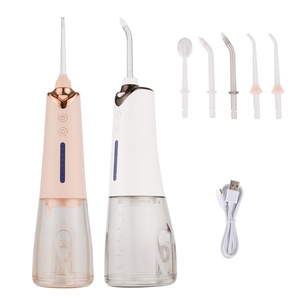 Sans fil Flosser Dentaire Irrigateur Oral Électrique Dents Cleancer 300 ml 5 Conseils - Product Image 1