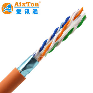 Precio por Metro de <span class=keywords><strong>Cable</strong></span> Cat6 FTP STP de Cobre 24AWG 23AWG, <span class=keywords><strong>Cable</strong></span> Cat6 SFTP para Exteriores, <span class=keywords><strong>Cable</strong></span> STP Cat6 - Product Image 5