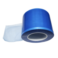 Medical Grade Adhesive Polyurethane Film Blue Dental Barrier Film Roll