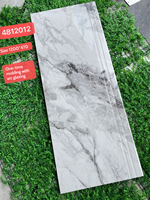 Silver Line Placage Groove Marbre Escaliers En Céramique Carrelage Interne 470x1200 Antidérapant pour Application Villa