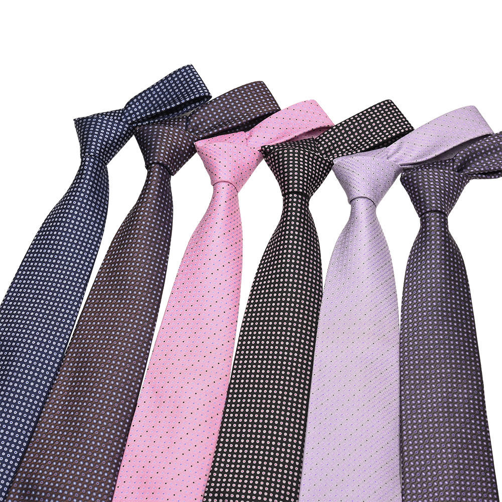 Модные галстуки Yili на заказ, однотонные Галстуки, мужские галстуки для официального костюма, галстуки в горошек с геометрическим рисунком