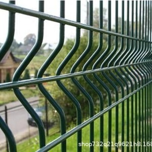 Triangular Bend Guardrail Mesh Fence 1.5x3 Meter Heavy Duty Powder Coated Low Carbon Steel <b>Wire</b> Garden <b>Netting</b> - Product Image 3