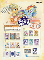 Kayou My Little Poni Friendship Eternal Moon Edition, Cartes à collectionner TCG de la série anglaise, édition premium, vente en gros / au détail