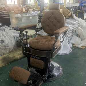 Luxe Moderne Beauté <span class=keywords><strong>Coiffure</strong></span> Accoudoir Rétro Élégant King Styling Classique Hydraulique Meubles Shampooing <span class=keywords><strong>Salon</strong></span> Barber Chair - Product Image 6