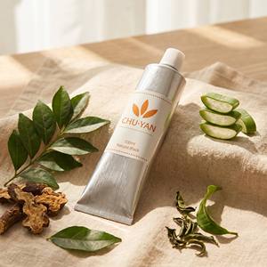 Crème colorante capillaire à base de plantes brun châtain 100ml Tube Sans ammoniaque à base de plantes Qualité professionnelle permanente OEM ODM Usine - Product Image 4