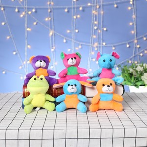 <span class=keywords><strong>Mini</strong></span> động vật rừng Mặt dây chuyền dễ thương gà Gấu bông búp bê thỏ sang trọng Thú nhồi bông đồ chơi - Product Image 2