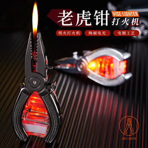 Briquet en métal de qualité supérieure avec conception d'outil de clé coupe-vent pour fumer et barbecue à un prix <span class=keywords><strong>moins</strong></span> <span class=keywords><strong>cher</strong></span> - Product Image 2