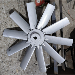 Aspas de Ventilador Axiales de Alta Resistencia, Impulsor de Aluminio de Alto Flujo de Aire, Ventilación Industrial, Ventilador de Extracción para Torre de Refrigeración, Duraderas - Product Image 2