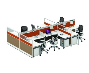 Văn Phòng Phân Chia Tủ Trạm Làm Việc Nhân Viên Máy Tính Xách Tay Bàn Làm Việc - Product Image 3