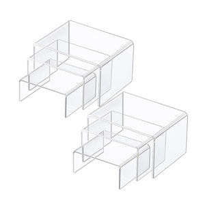 حامل عرض أكريليك مخصص قابل للثني بالحرارة وستاند عرض المنتجات، مناسب لتماثيل الأكشن والكب كيك والمجوهرات - Product Image 5