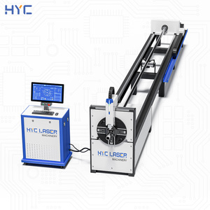 Độ chính xác cao <span class=keywords><strong>CNC</strong></span> sợi Laser ống máy cắt thiết bị cho ống thép không gỉ công nghiệp chế biến kim loại - Product Image 2