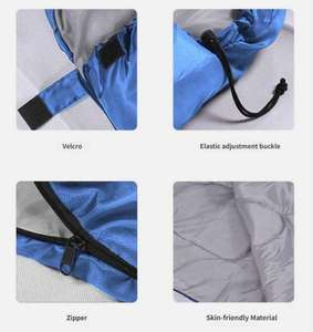 Sacs de couchage en coton légers et doux pour la peau 170T 0,95 kg pour adultes, randonnée, camping, urgence, GZ RTS, commande en gros mixte - Product Image 3