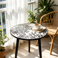 Table basse en bois moderne et durable pour salon d'appartement