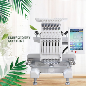 Nuevo equipo de bordado Dahao de cabezal único, automático, computarizado y de alta velocidad, para parches, calzado plano 3D y calcetines, con entrega a domicilio - Product Image 1