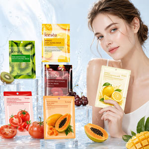 Mascarilla Facial Natural de Frutas de Marca Privada, Surtido de Limón, Fresa y Kiwi, Hidratante, Minimiza Poros, Calmante para Piel Sensible, OEM - Product Image 3