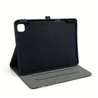 Étui pour tablette en cuir TPU personnalisé en usine, 10,5/12,9 pouces, iPad Air 3 2017/2019, housse folio rotative à 360 degrés, porte-crayon