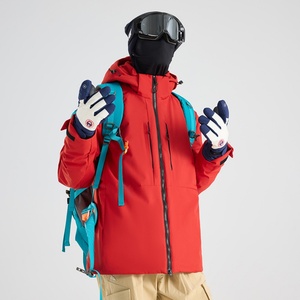 Veste doublée de polaire sur mesure pour les voyages en plein air en automne et en hiver, vêtements de montagne coupe-vent et imperméables - Product Image 2