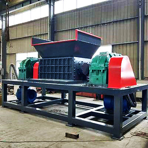 Potente Sistema Trituratore a Doppio Albero per lo Smaltimento di <span class=keywords><strong>Pneumatici</strong></span> Usati e Soluzioni di Recupero Risorse - Product Image 4