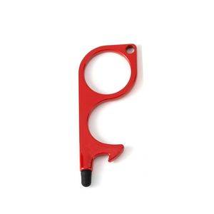 Llavero de Defensa Personal, Herramienta de Rescate, Llavero Sin Contacto, Logotipo Personalizado, Metal, Impermeable, Ecológico - Product Image 5