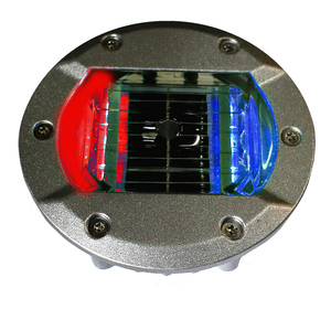 Al Aire Libre impermeable tráfico carretera Stud nivel motocicleta carretera camino marcador energía electrónica Solar Powered vidrio semáforo - Product Image 5