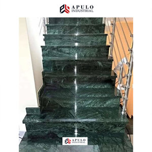 <span class=keywords><strong>Scala</strong></span> in Marmo Verde su Misura Direttamente dalla Fabbrica - Product Image 3