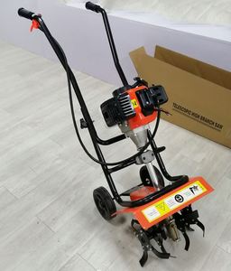 Garden Tools Small Agriculture Machinery 52cc Mini <b>Cultivator</b> Power Tiller - Product Image 2