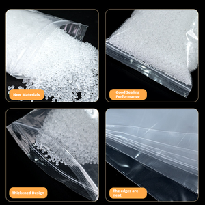 Phổ Biến Túi Nhựa Nhà Sản Xuất Tùy Chỉnh Bao Bì Túi <span class=keywords><strong>Pe</strong></span> Nhựa Trong Suốt Dây Kéo Túi Cho Các Doanh Nghiệp Nhỏ - Product Image 2