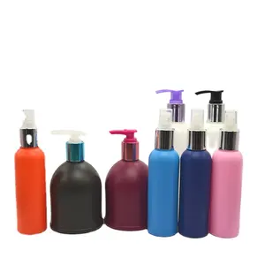 16oz / 500ml di Vendita Calda Boston Rotonda Vuota di Plastica Cosmetica Bottiglia del PE, Bottiglia di PE Produttori