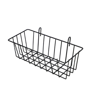 Petit panier suspendu en maille, <span class=keywords><strong>étagère</strong></span> <span class=keywords><strong>murale</strong></span> en <span class=keywords><strong>fer</strong></span> <span class=keywords><strong>forgé</strong></span> pour salle de bain et cuisine, <span class=keywords><strong>étagère</strong></span> pratique suspendue - Product Image 1