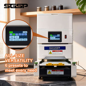 Machine à étaler et à presser le riz à <span class=keywords><strong>sushi</strong></span> entièrement automatique - Équipement tout-en-un pour rouler et former des boulettes de riz pour les restaurants - Product Image 3