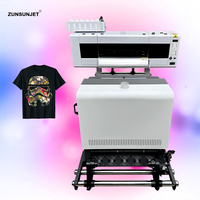 Impresora Dtf Nuevo Modelo Dtf Impresora 60 Cm I3200 Imprimante DTF à 2 têtes avec shaker vertical sécheur