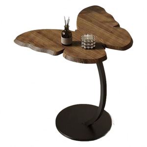 Butterfly Corner Side <b>Table</b> & Bedside Cabinet for Small Apartments-Mobile Coffee Desk for Living Room Home Hotel & Homestay - Product Image 3