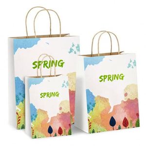 Bolsas de Papel Personalizadas al por Mayor, Bolsas de Regalo, Bolsas de Compras, Bolsas de Papel Kraft para Comida para Llevar con Asa - Product Image 3