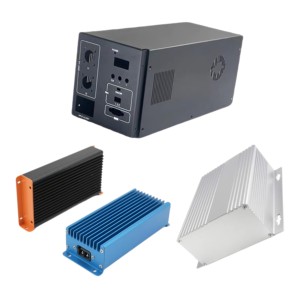 Boîtier de dissipateur thermique en aluminium extrudé sur mesure, profilé OEM, moulé sous pression CNC, pour éclairage - Product Image 1
