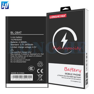 테크노 Y3+/Y2용 <span class=keywords><strong>BL</strong></span>-<span class=keywords><strong>28AT</strong></span> 정품 리튬이온 폴리머 충전식 휴대폰 배터리 - Product Image 1