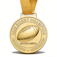 Medallas Deportivas 3D Personalizadas con Logotipo Grabado en Metal, Medallas Antiguas de Tenis de Mesa, Bádminton, Fútbol
