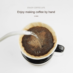 Gốm cà phê nhỏ giọt đổ qua máy pha cà phê với bộ lọc gỗ đứng cho 1-2 ly phụ kiện pha chậm cho quán cà phê gia đình - Product Image 3