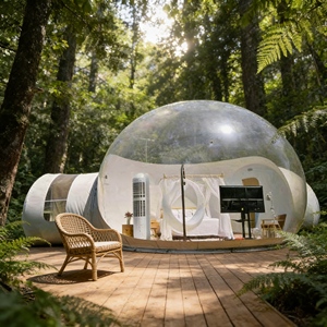 Tente à bulles gonflable durable pour les aventuriers fréquents Construction renforcée et poutres robustes - Product Image 3