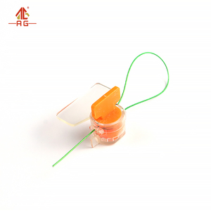 Sello de medidor de giro de agua eléctrico de seguridad de plástico sello de medidor de giro de código de barras - Product Image 1