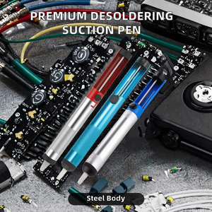 Pistola de Desoldar de Acero Inoxidable de Alta Calidad Chanseon DS-362, Bomba de Succión de <span class=keywords><strong>Estaño</strong></span>, Pluma de Soldadura, Removedor de Soldadura al Vacío - Product Image 2