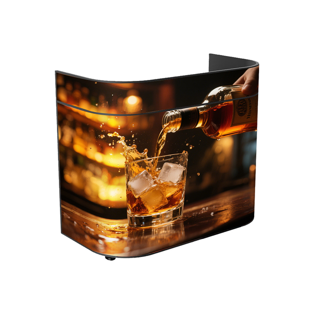 P2.5 P1.8 P2 Curved LED Screen for DJ Booth Portable Curved LED DJ Booth Customized Flexible Exhibition LED Screen For Event