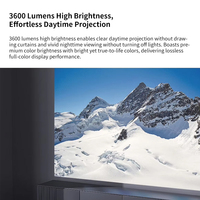 Proyector Láser Optoma EL360H, 3600 Lúmenes ANSI, 1080P Full HD, DLP, Compatible con 4K HDR, para Negocios, Educación y Cine en Casa