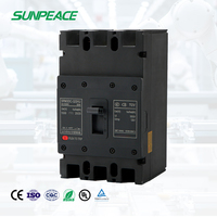Disjoncteurs à boîtier moulé Sunpeace 2P 3P 4P 250A 1000V 1500V 2 pôles 3 pôles AC DC MCCB 42K/65kA pour système solaire