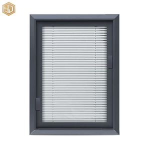 Stores magnétiques en verre en alliage d'aluminium simple pour fenêtres <span class=keywords><strong>avec</strong></span> obturateur à fonction réglable d'ombrage - Product Image 1