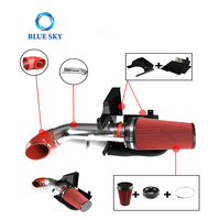 Filtre d'admission d'air froid pour modification de performance avec protection, compatible avec les modèles GMC Chevy V8 4.8L 5.3L 6.0L Silverado 1500 2500 3500 de 1999 à 2006