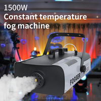 1500W Fog Machine profession équipement de scène Machine à fumée Fogs Désinfection avec sans fil pour la fête de mariage