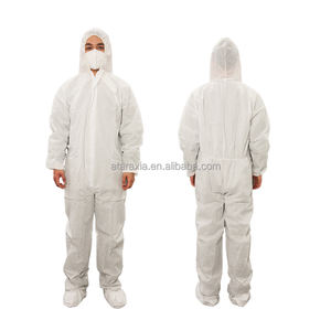 Traje DE TRABAJO DE SEGURIDAD DE PPE profesional Bata desechable no tejida de hospital - Product Image 4