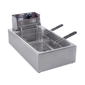 पैन केटल टैफल सिल्वरक्रेस्ट चिचरोन्स मर्सियल 2X12L प्रयुक्त वाणिज्यिक आलू चिप्स फ्रायर - Product Image 2