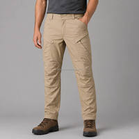 Pantalon de chasse tactique résistant à l'eau pour hommes, pantalon cargo Ripstop respirant à séchage rapide avec poches pour genouillères