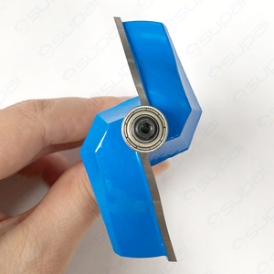 Supal phi tiêu chuẩn cacbua rắn nghiêng chân gỗ ngón tay kéo máy vonfram thép cuối nhà máy gỗ Bộ định tuyến bit dao phay - Product Image 2